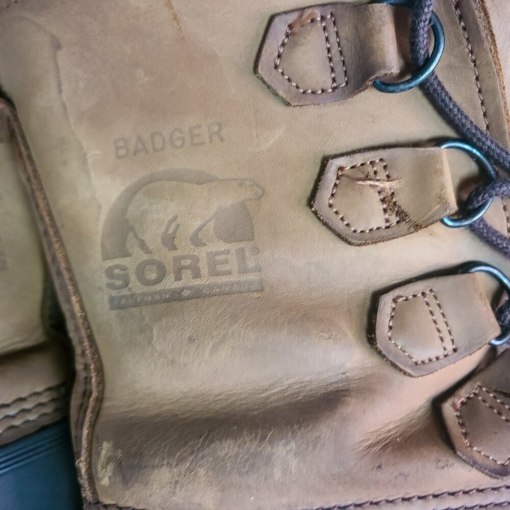 Sorel Mens BADGER Duck Boots sz 9 Canada - Picture 9 of 16